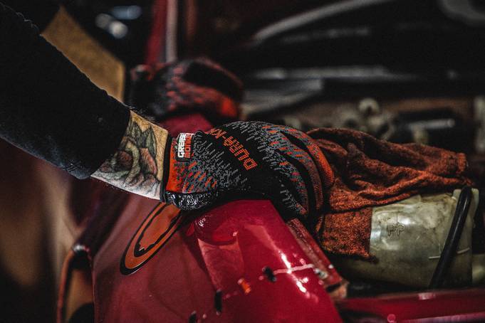 Grease Monkey Radical High-Performance Mechanics gloves with TouchScreen